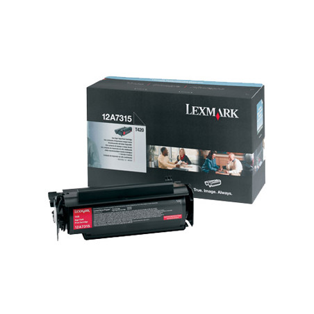Toner Xerox para Impressoras LEXMARK na Cor Preta - Modelo 12A7315 com Rendimento de 10000 Páginas.