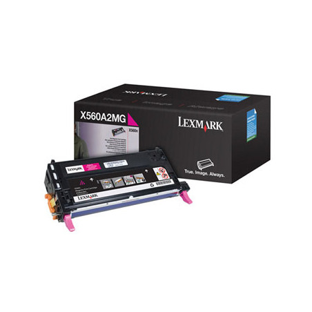 Toner LEXMARK Magenta X560A2MG para Impressoras - Rendimento de até 4000 Páginas