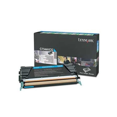 Toner LEXMARK Retorno X746 Azul X746A1CG para Impressão de 7000 Páginas
