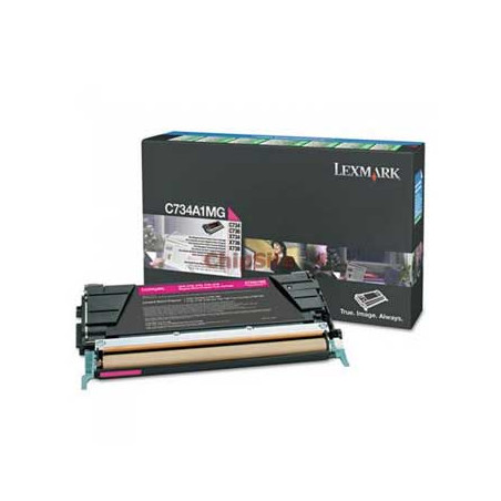 Toner LEXMARK X746 Magenta X746A1MG - 7000 Páginas de Impressão de Alta Qualidade