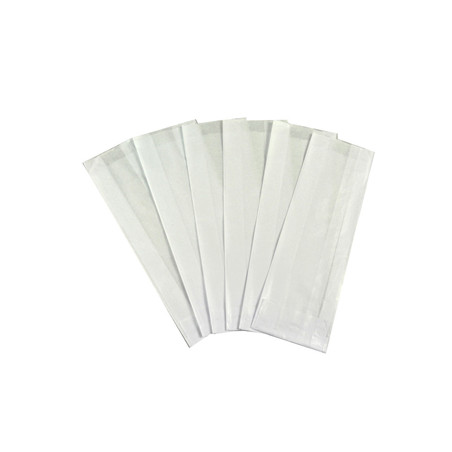 Saquetas de Talheres Brancas 8x4x28cm - Pacote com 2000 unidades