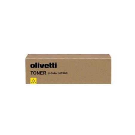 Toner Olivetti Amarelo B1039 com Rendimento para 25000 Páginas