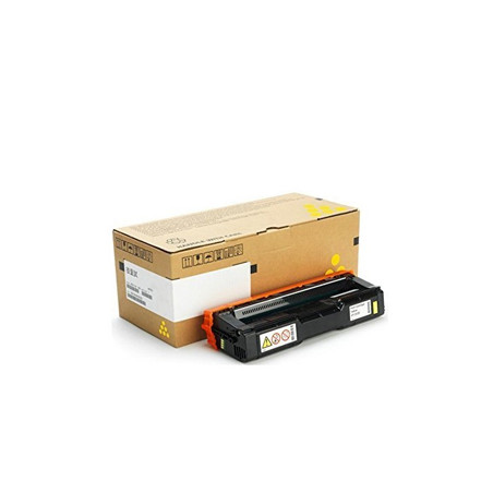 Toner Ricoh SP-C252HE Amarelo - Rendimento de 6000 Páginas