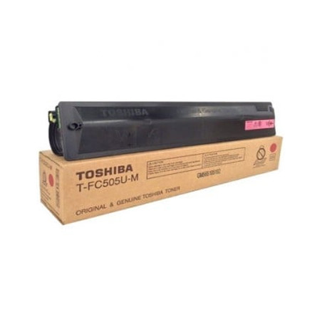 Toner Toshiba TFC505EM Magenta - Rendimento de 33.600 páginas