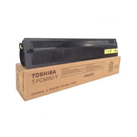 Toner Toshiba TFC505EY Amarelo - Alto Rendimento de 33.600 Páginas