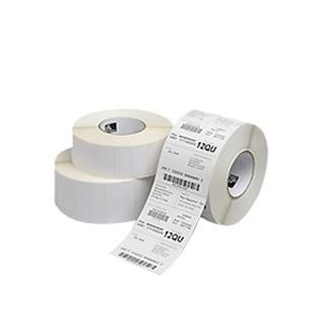Etiquetas para impressora ZEBRA, papel mate premium, 038x25x76mm, pacote com 2000 unidades - 10 rolos