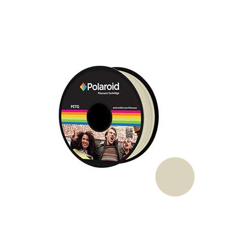  Filamento Polaroid Universal em PETG de 1.75mm, 1Kg na Cor Natural