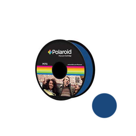Filamento Polaroid Universal PETG 1.75mm 1Kg Azul - Impressões Precisas e Duradouras