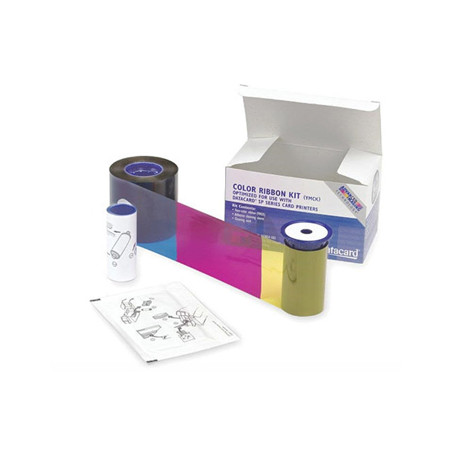 Fita de Impressão Colorida YMCKT para Impressora de Cartões DATACARD SD160 - Imprima 250 Cartões com Qualidade Profissional!