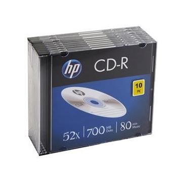 CD-R HP 700MB 52x 80...