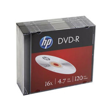  DVD-R HP 4.7GB 16X Slim...