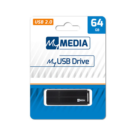Pen Drive 64GB USB 2.0 MYMEDIA - Armazene todos os seus arquivos de forma prática e segura
