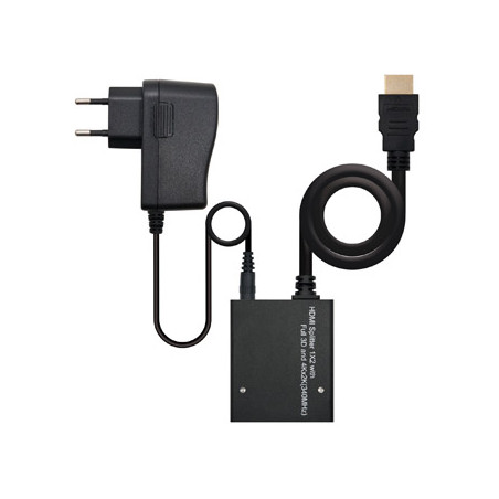 Divisor de Sinal HDMI Macho para Duas Portas HDMI Femininas de 50cm - Aumente a Conectividade do seu Equipamento com Qualidade!