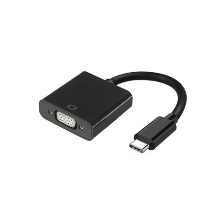 Adaptador USB-C para VGA Preto