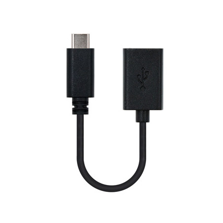 Adaptador USB-C para USB 2.0 de 15cm - Conectividade rápida e fácil para seus dispositivos!