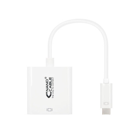  Adaptador USB-C para HDMI 4K de Alta Qualidade - Cor Branca