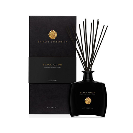  Ambientador Varetas Rituals Black Oudh 450ml - Perfume de Ambiente Sofisticado